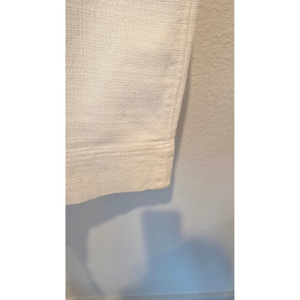 Talbots Textured Mini Skirt A-Line Back Zip White Preppy Coastal Minimalist‎ 6